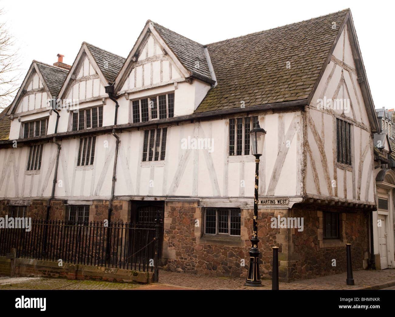 The Guildhall on St Martin's West in Leicester City Centre, Leicestershire England UK Stock Photo
