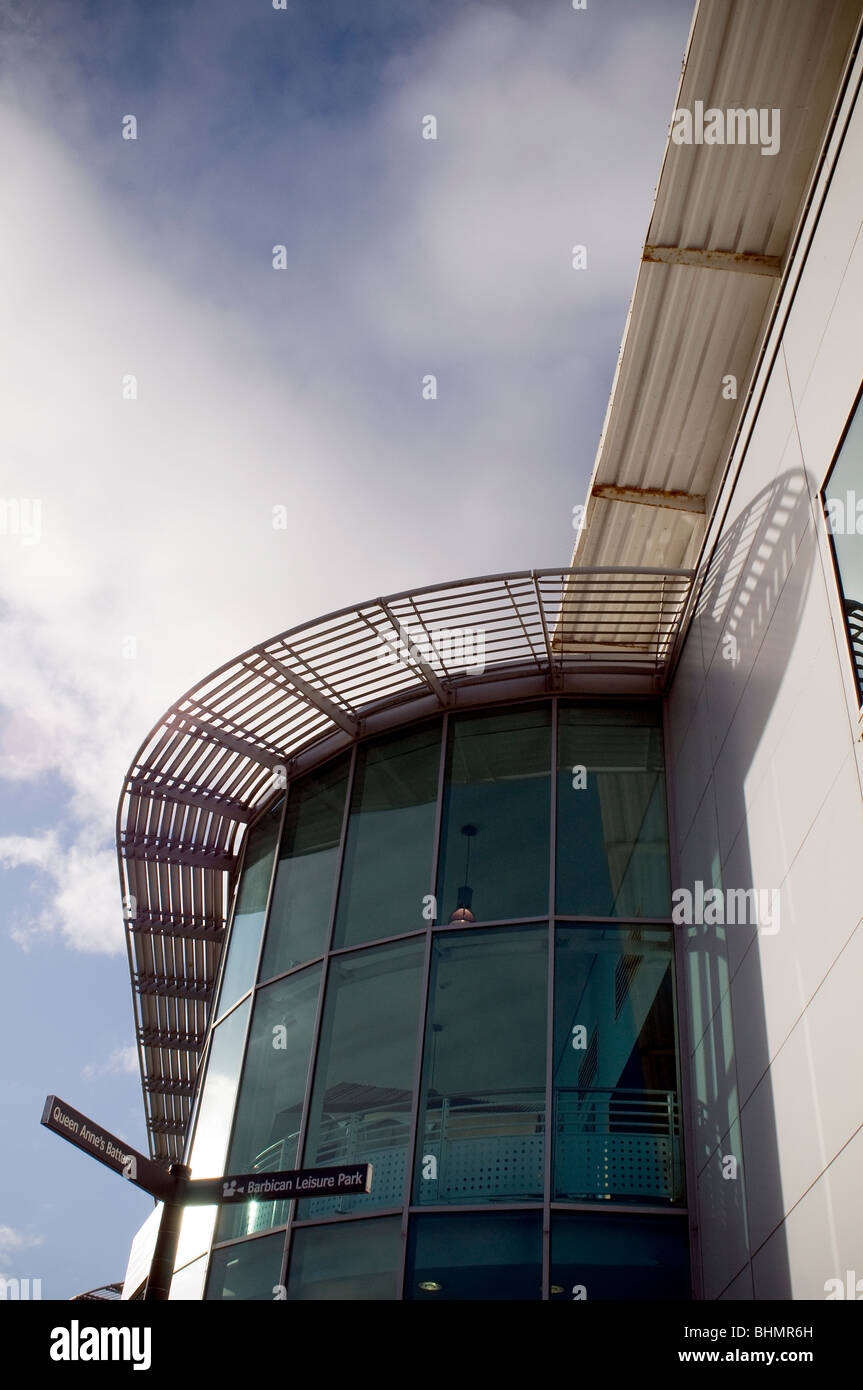 The Aquarian in Plymouth,The National Marine Aquarium in Plymouth Stock Photo