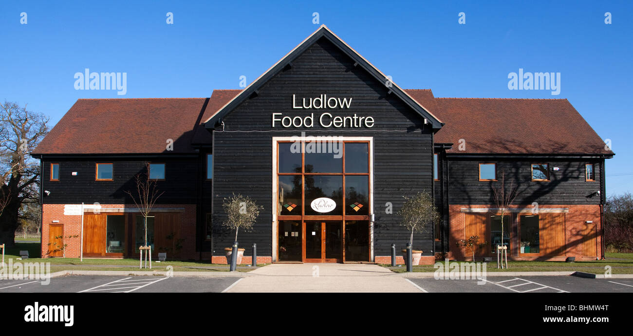 The Ludlow Food Centre near Bromfield in Shropshire Stock Photo