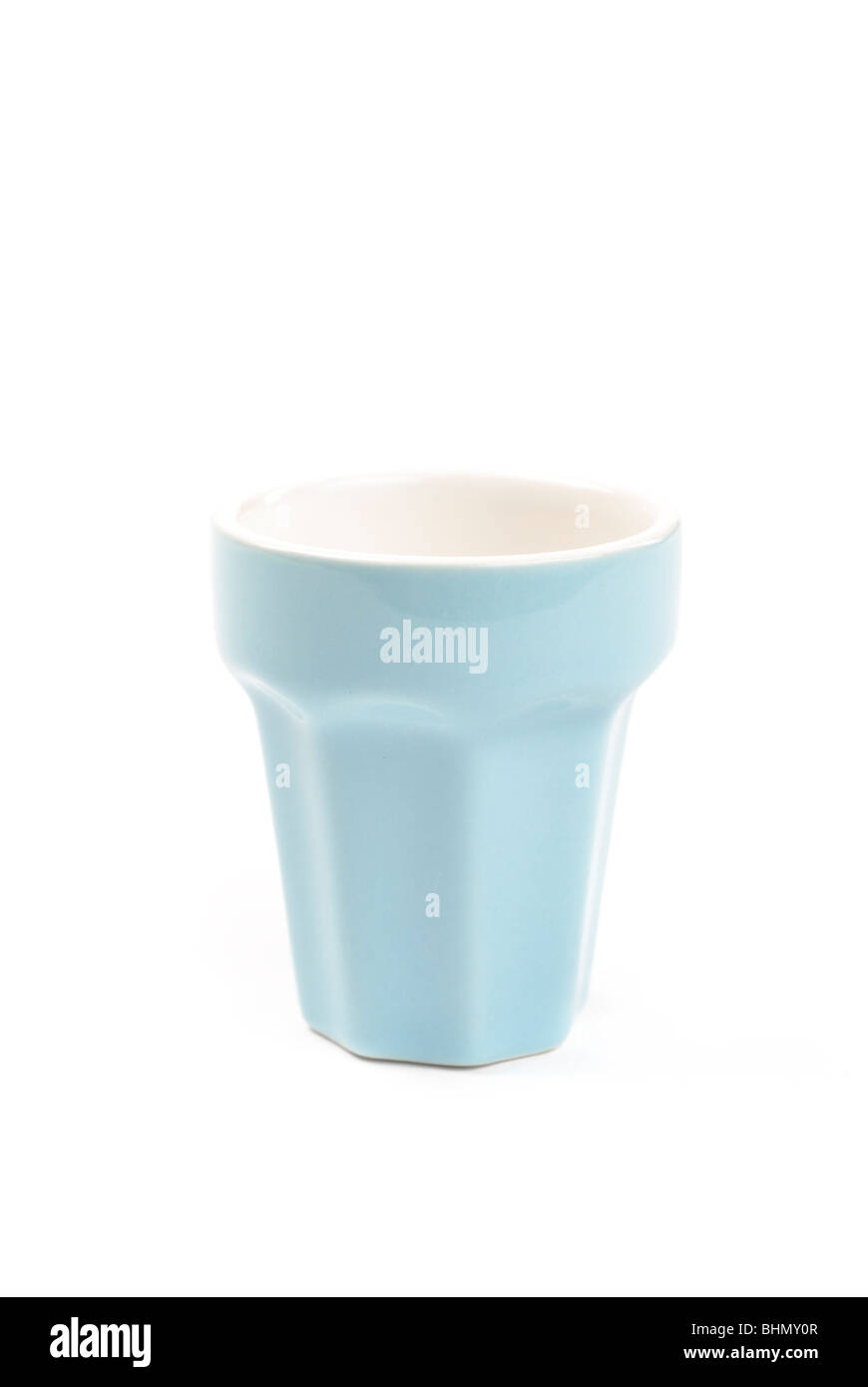 Blue mug Stock Photo