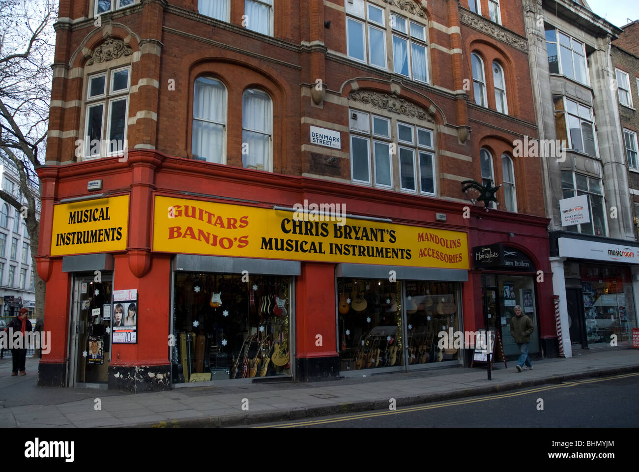Denmark street london tin pan alley hires stock photography and images