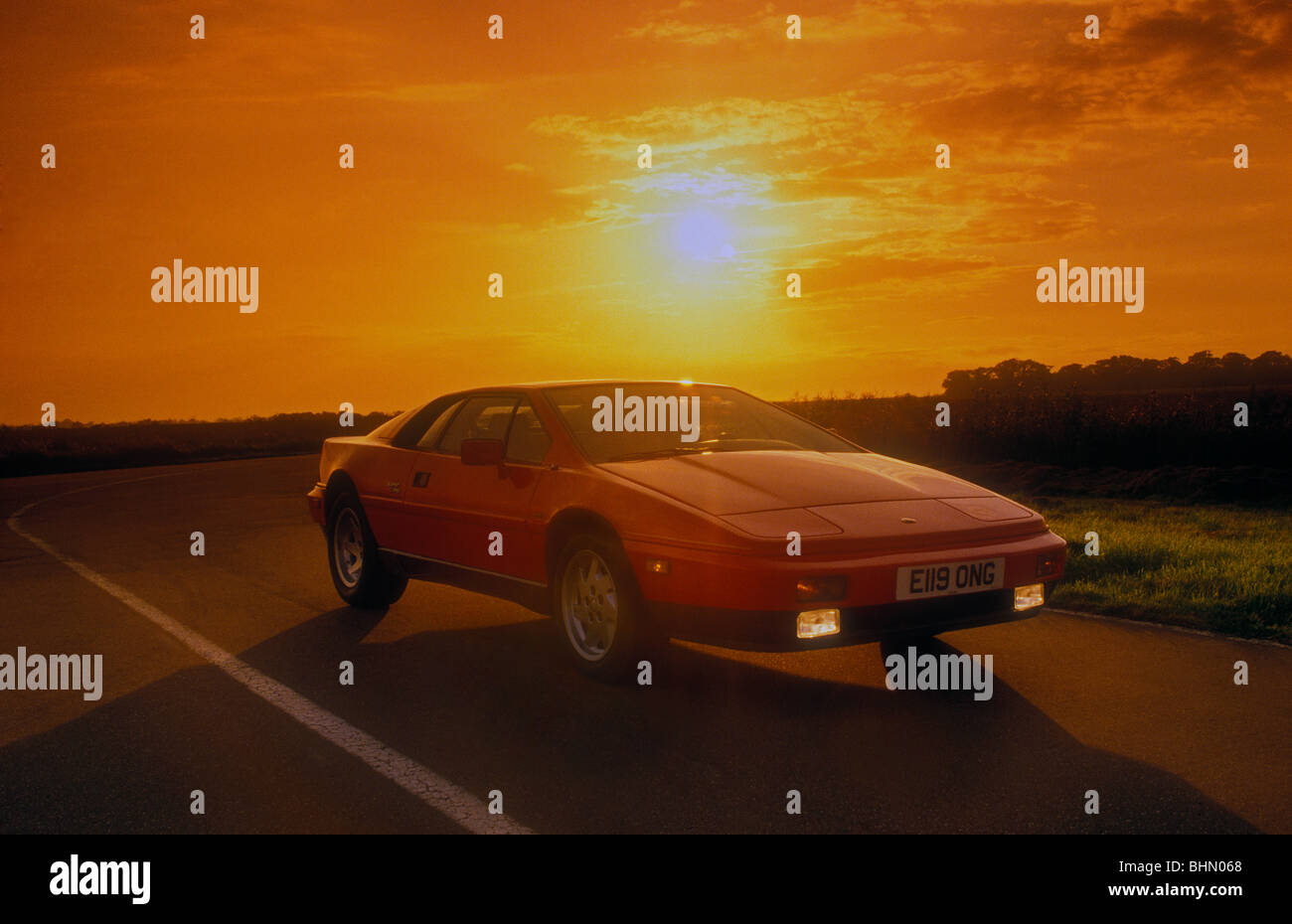 1987 Lotus Esprit Turbo Mk II Stock Photo