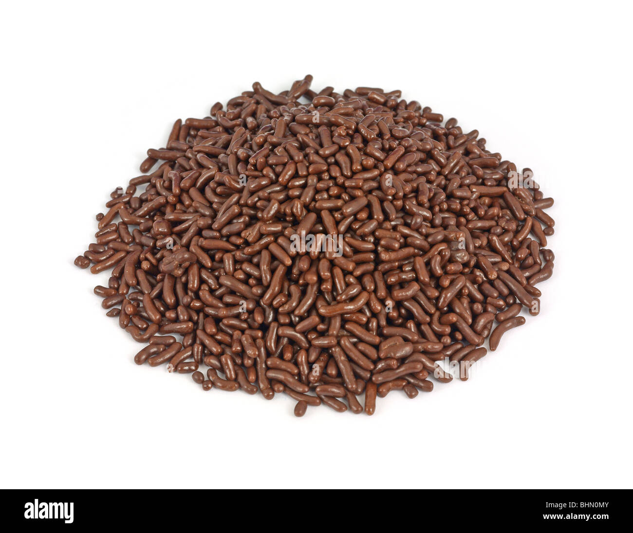 Chocolate sprinkles Stock Photo