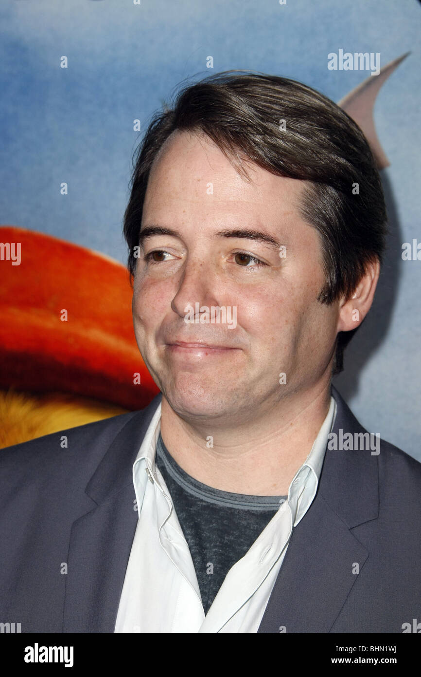 MATTHEW BRODERICK THE TALES OF DESPEREAUX WORLD PREMIERE HOLLYWOOD LOS