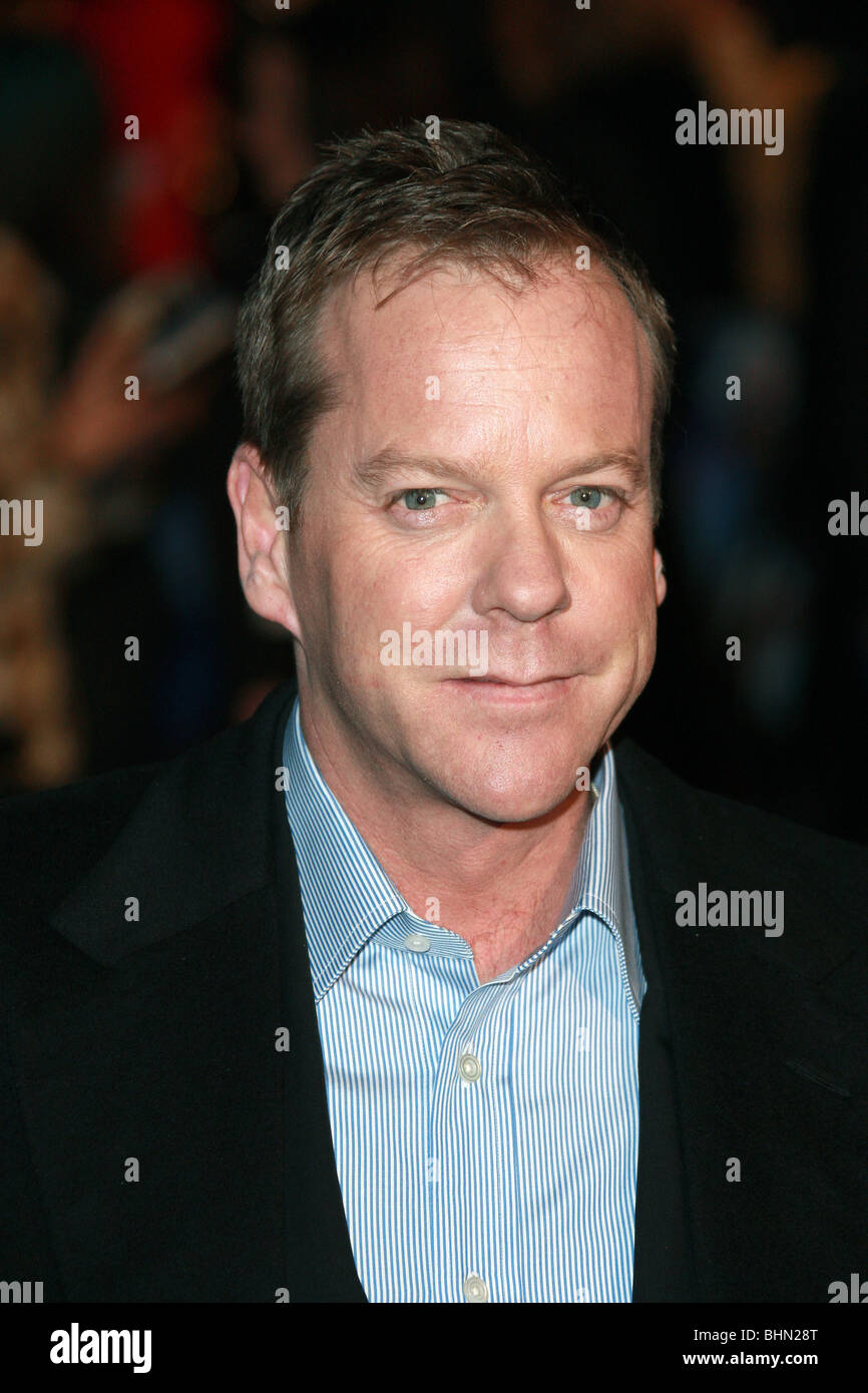 KIEFER SUTHERLAND MONSTERS VS ALIENS UK FILM PREMIERE THE VUE WEST END LEICESTER SQUARE LONDON ENGLAND 11 March 2009 Stock Photo