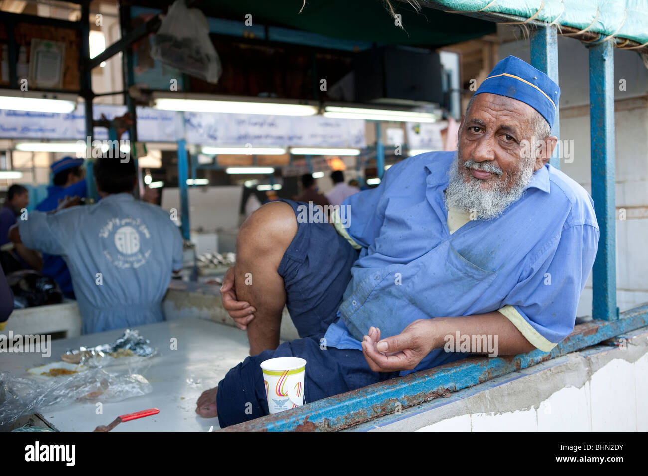 Fish market souk Jeddah Saudi Arabia Arabian food Stock Photo Alamy