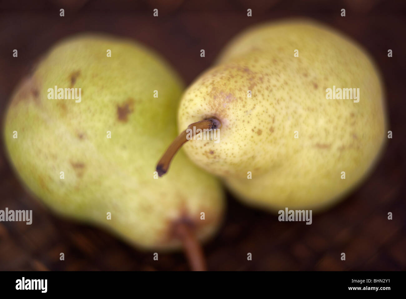 Bartlett pears, selective focus Stock Photo Alamy