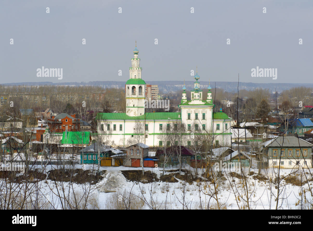 Old Bridge in Kungur, in the southeast of Perm Krai, Russia Stock Photo ...