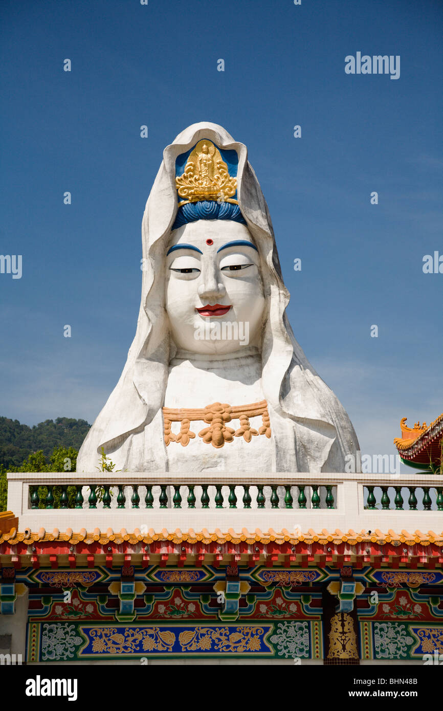 Statue Guan Yin Goddess Mercy Stock Photos & Statue Guan Yin Goddess