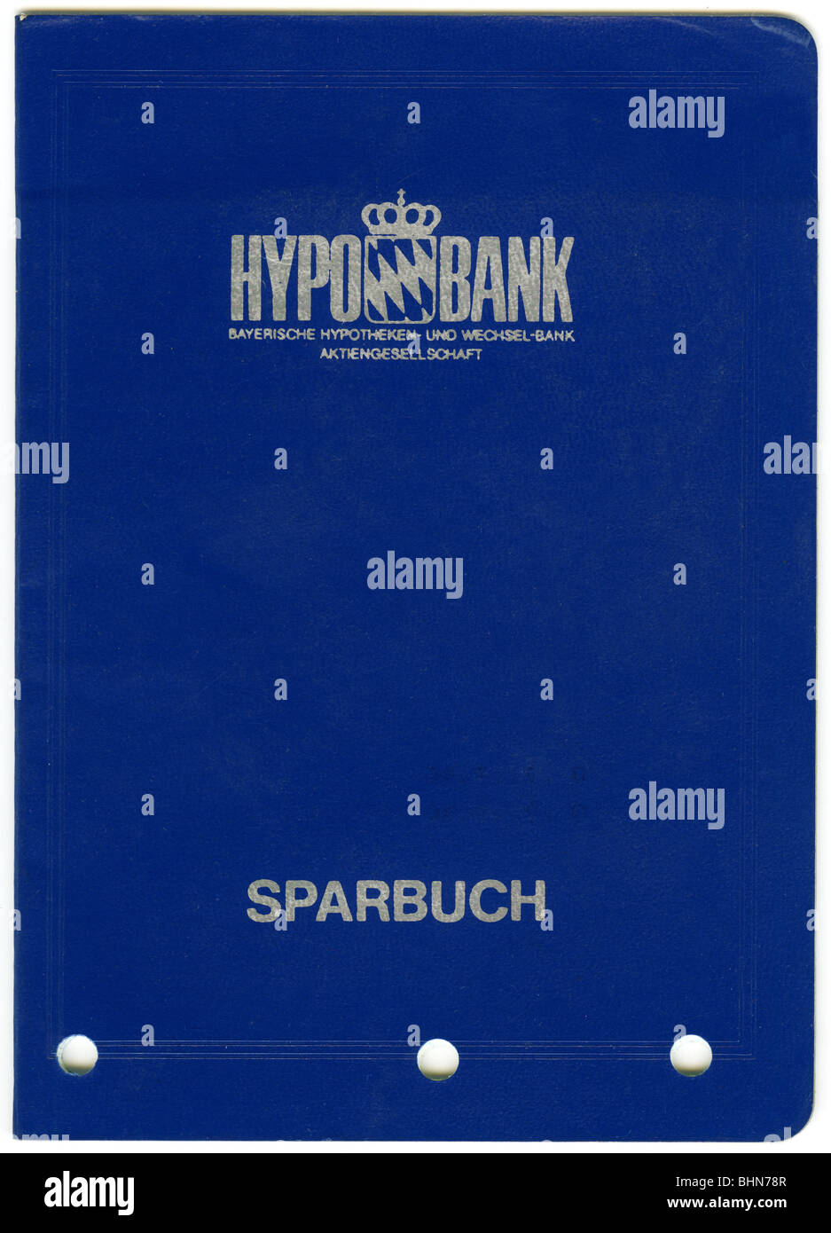money / finance, banks, Bayerische Hypotheken- und Wechselbank (Hypo Bank), savings account book, 1986, Stock Photo