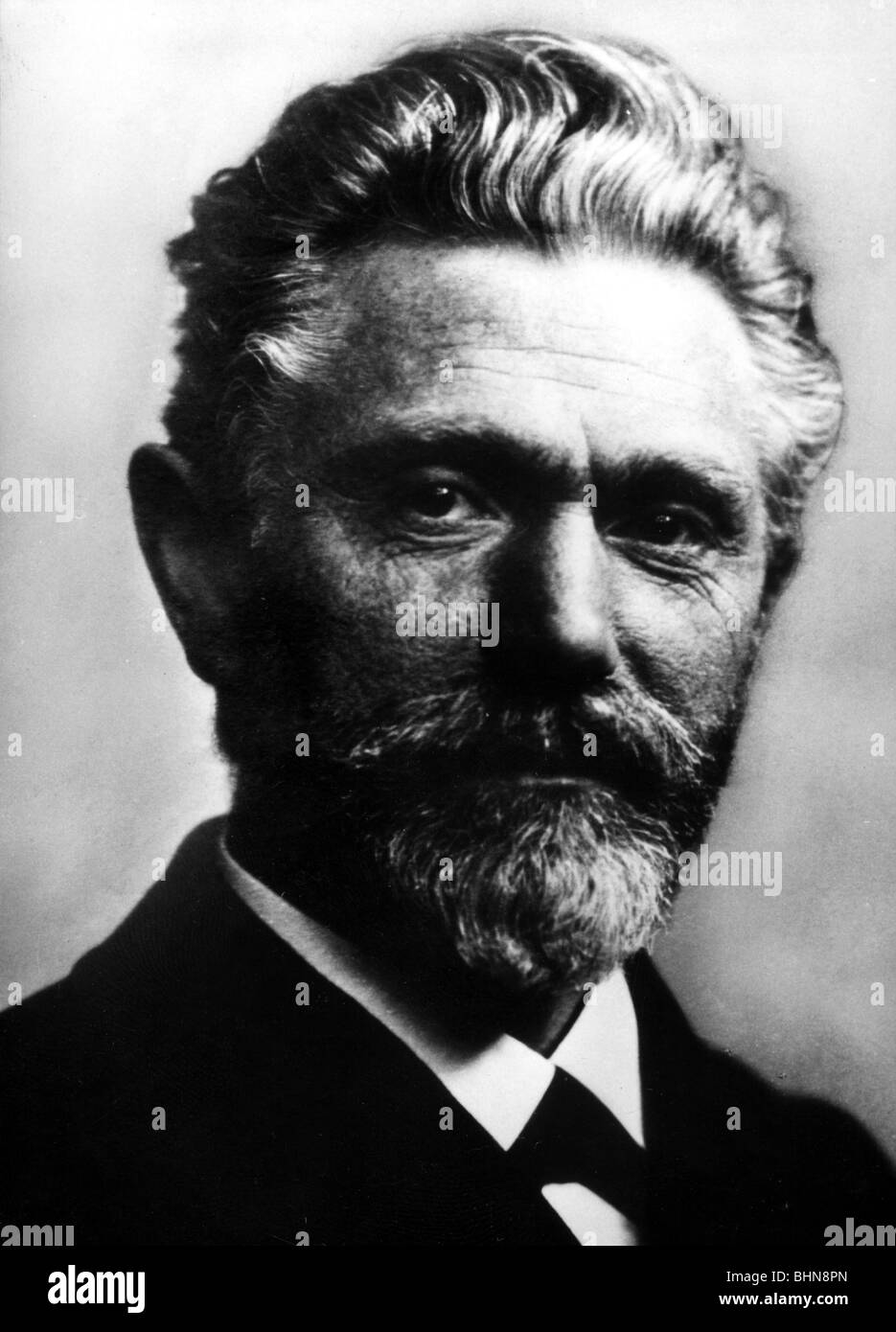 Bebel, August, 22.2.1840 - 13.8.1913, German politician and publicist, member of the German Reichstag 1871 - 1881 and 1883 - 1913, portrait, circa 1895, Stock Photo