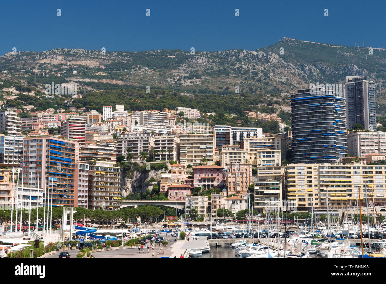 geography / travel, Monaco, Cote d Azur, Monte Carlo, harbour ...