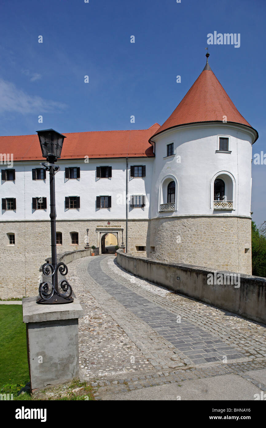 Mokrice Castle,Renaissance chateau,Slovenia Stock Photo