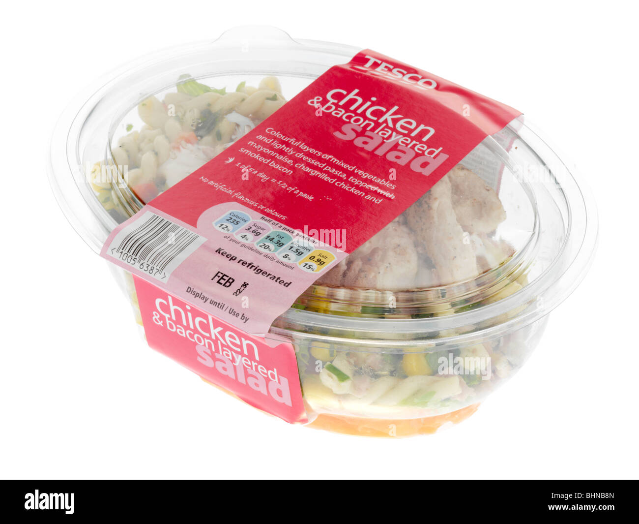 Tesco chicken bacon pasta salad hires stock photography and images Alamy