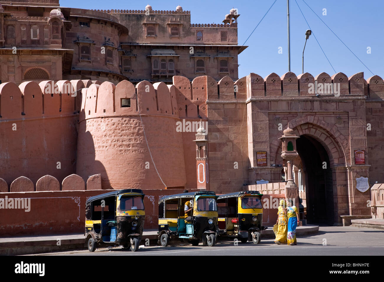 Junagarh Fort. Bikaner. Rajasthan. India Stock Photo