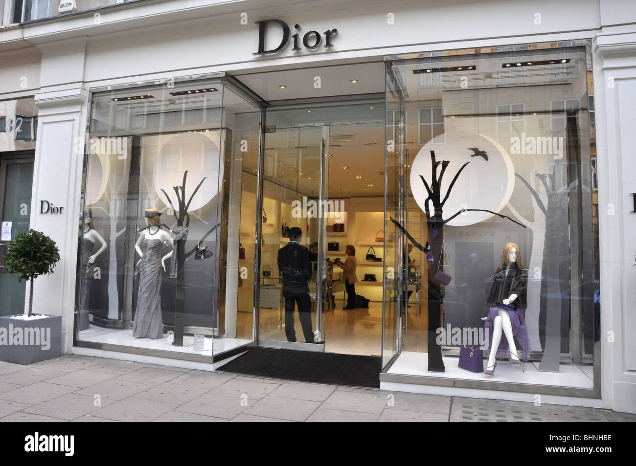 Dior Sloan St London England UK Stock Photo
