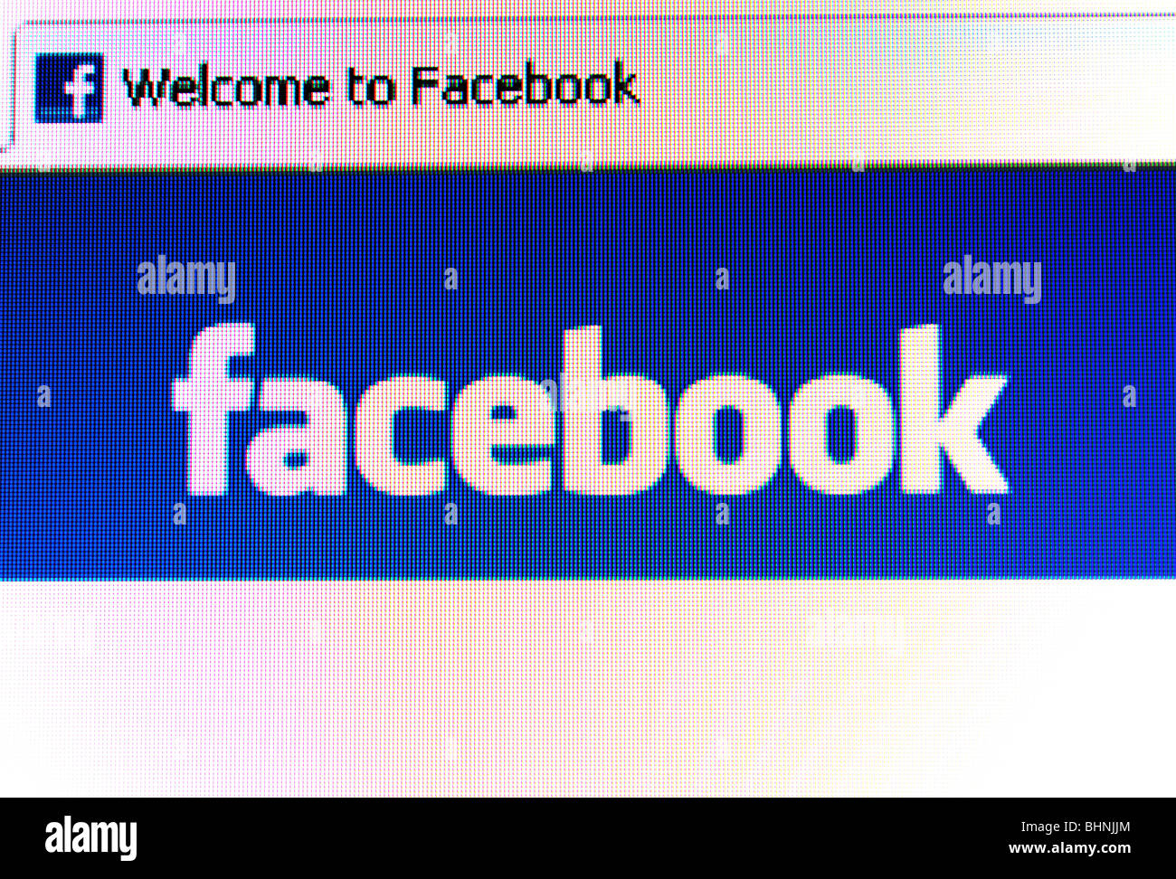 facebook logo Stock Photo