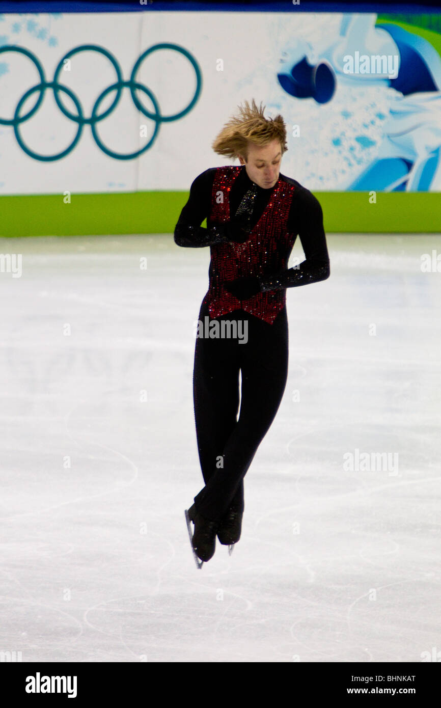 Evgeni Plushenko (RUS) competing in the Figure Skating Men's Free at ...
