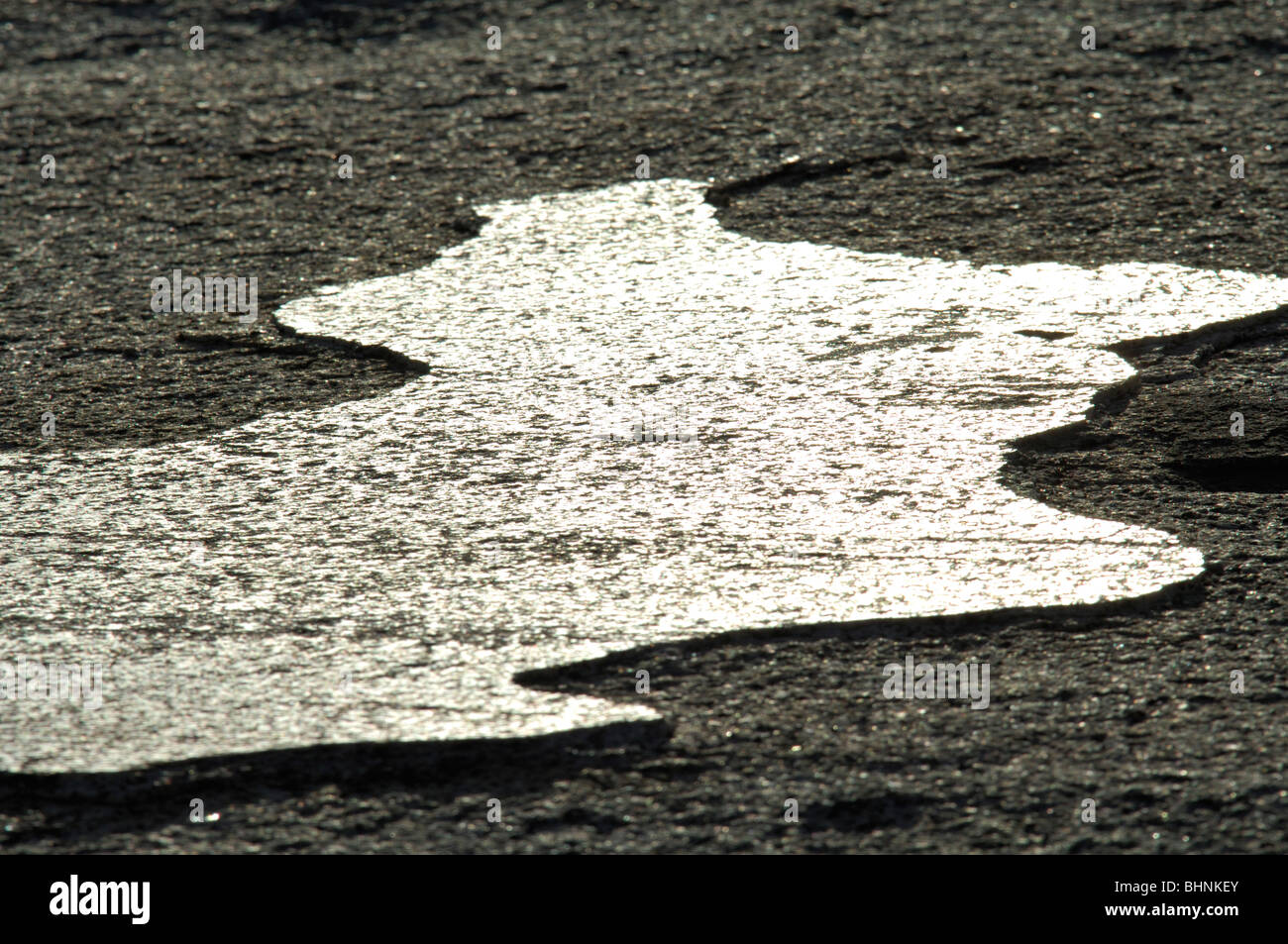Glacial polish Stock Photo