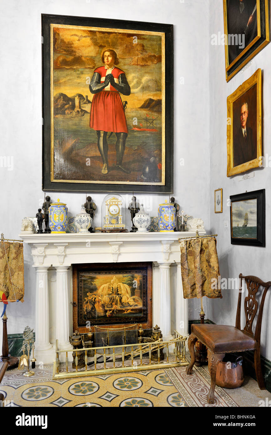 Casa Rocca Piccola Valletta Malta Stock Photo