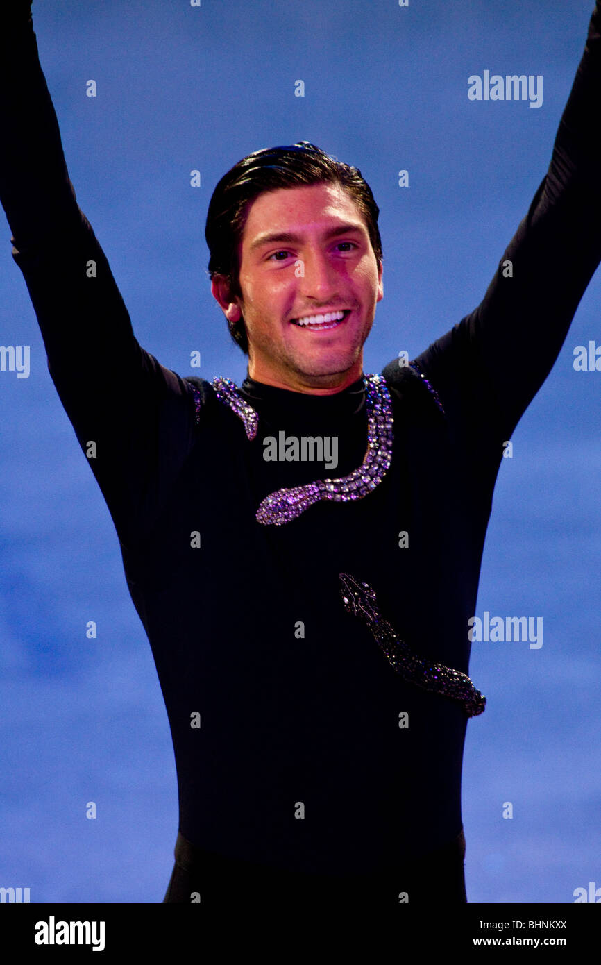 Evan Lysacek (USA) gold medal winner in the Figure Skating Men's Free