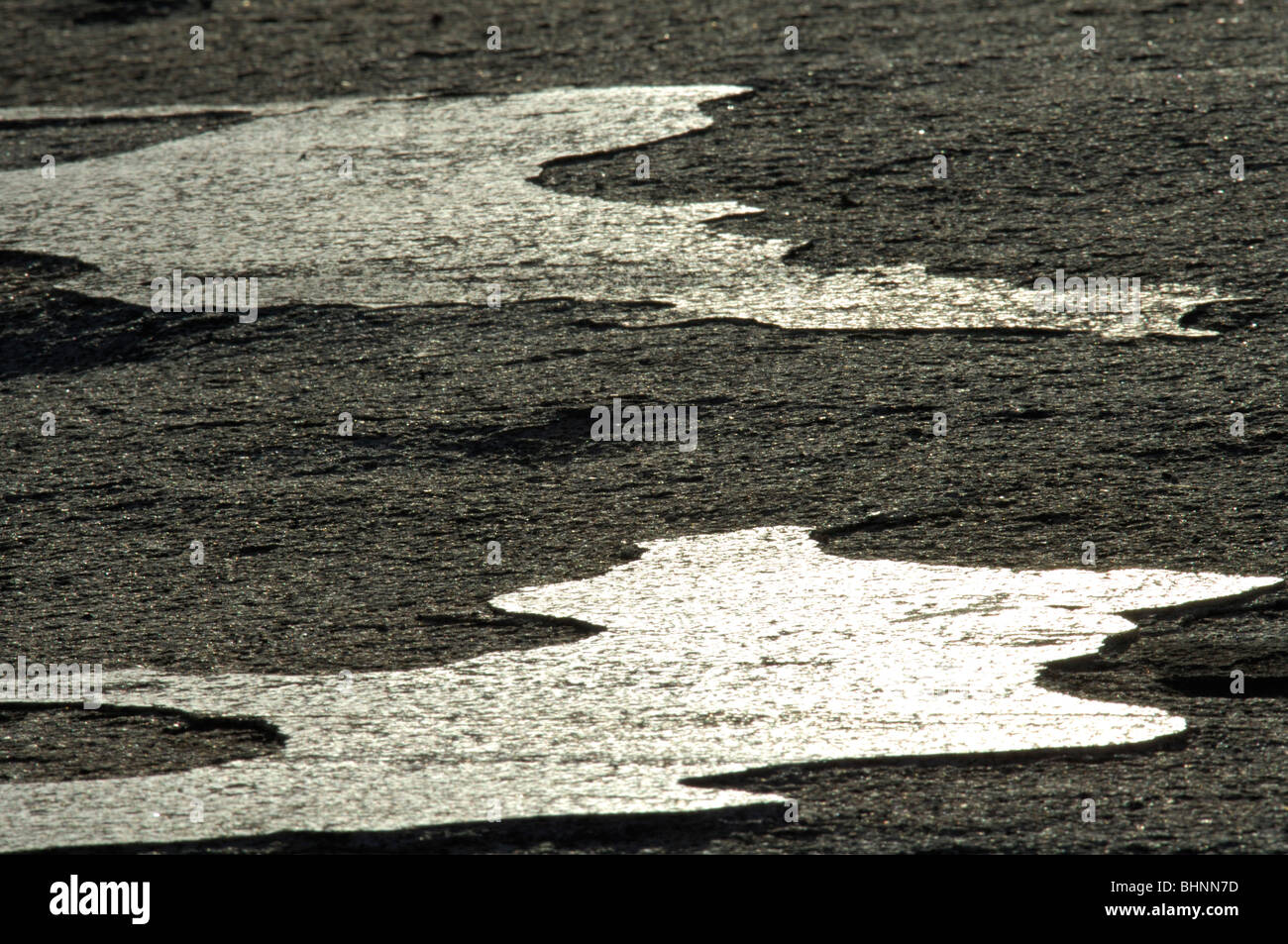 Glacial polish Stock Photo