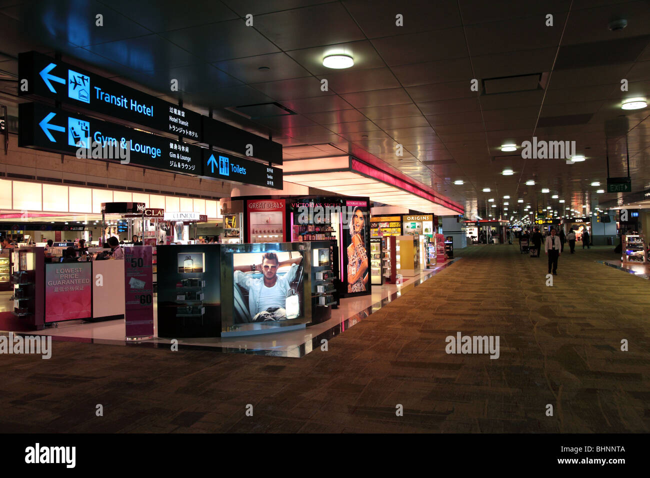 Terminal 3, Changi International Airport, Singapore Stock Photo