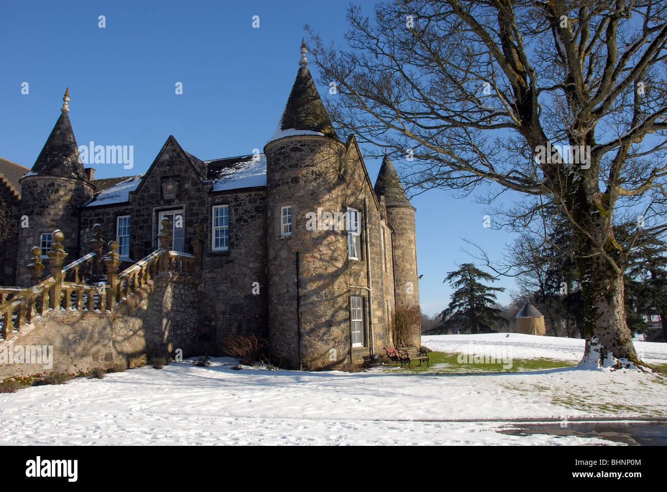 Meldrum House, Oldmeldrum, Aberdeenshire, Scotland Stock Photo