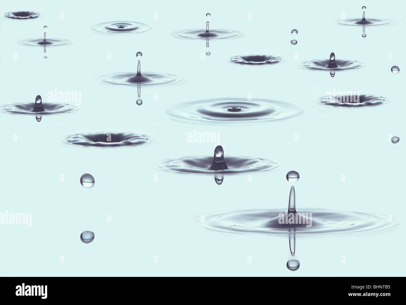 Water Droplets Stock Photo