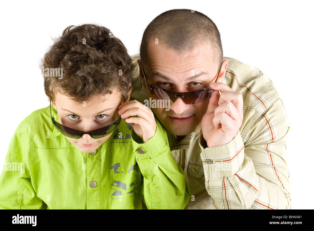 Portrait of a trendy young man with sunglasses Stock Photo - Alamy