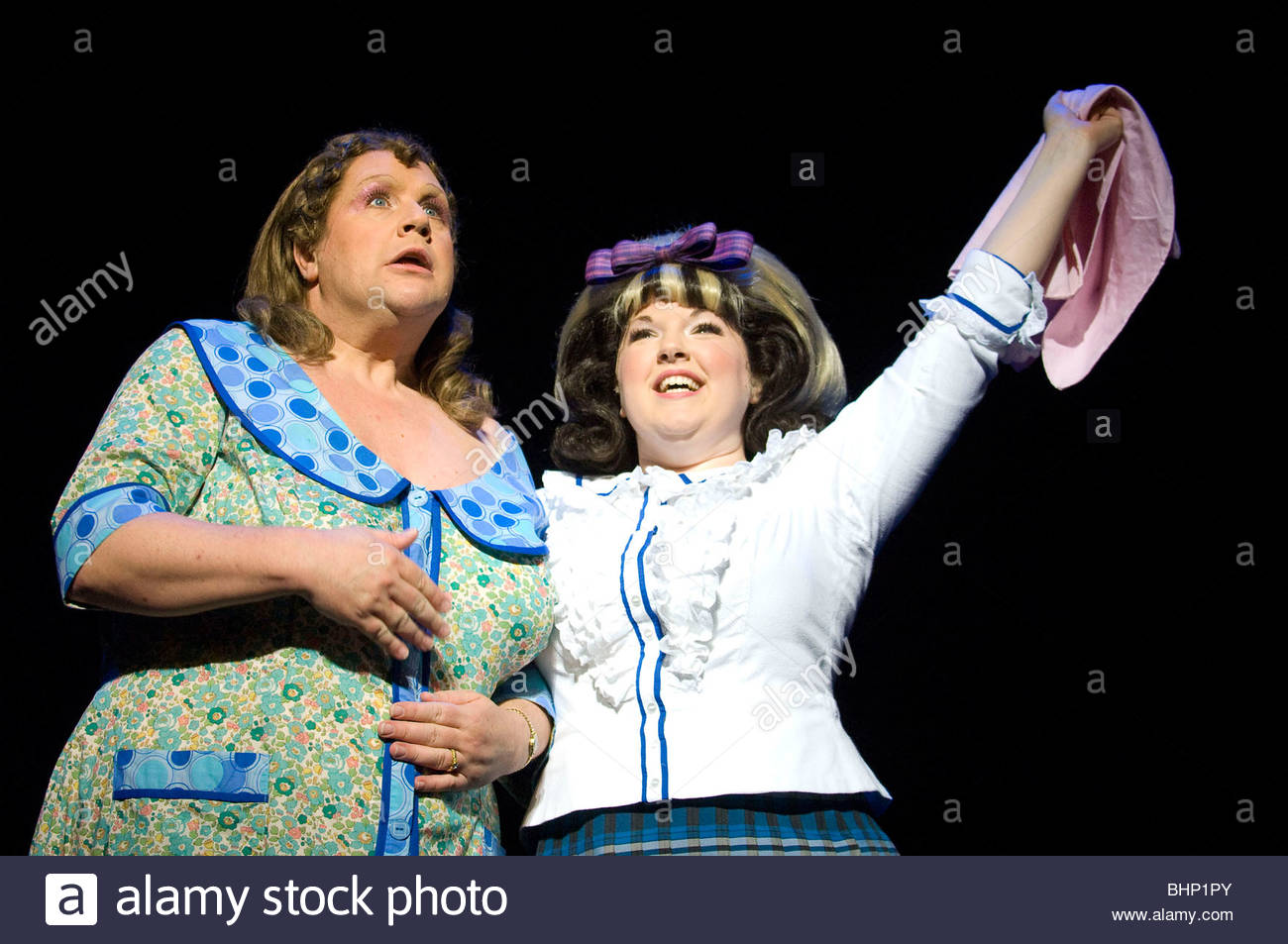 Hairspray With Michael Ball As Edna Turnblad Stock Photo Alamy