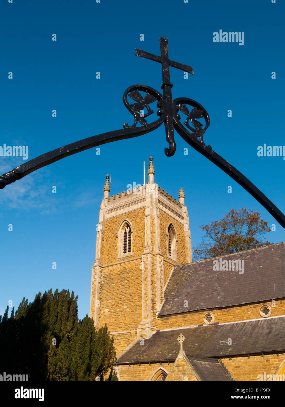 St James's Church in the village of Woolsthorpe by Belvoir