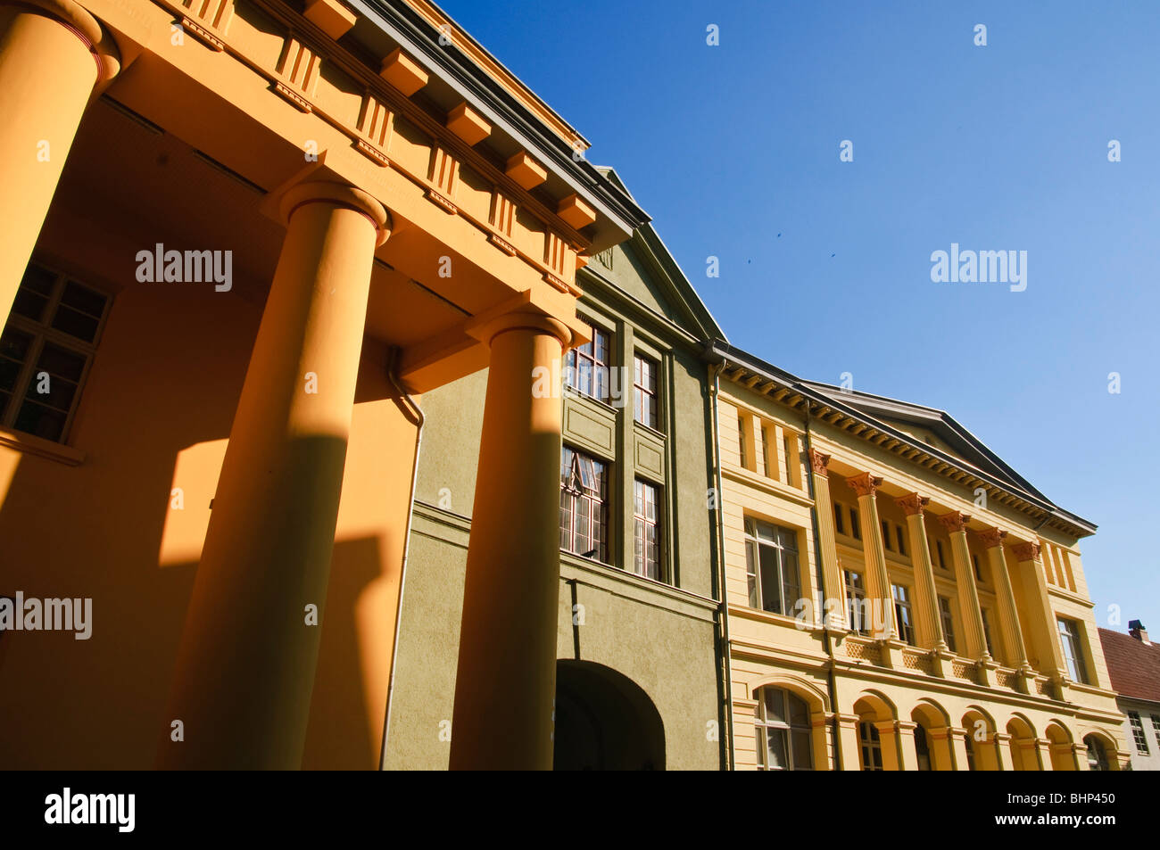univerity, old town, Rostock, Mecklenburg-Vorpommern ...