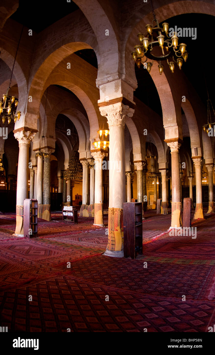 Forbidden prayer room in grand mosque largest in hires stock