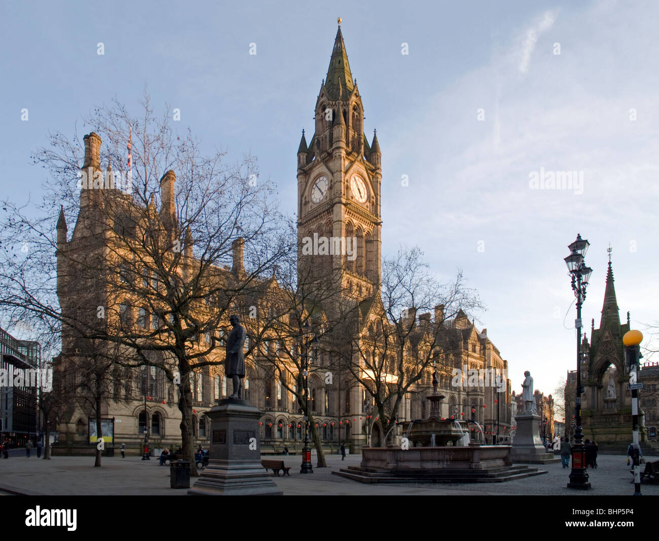 Manchester Town Hall, England Stock Photo