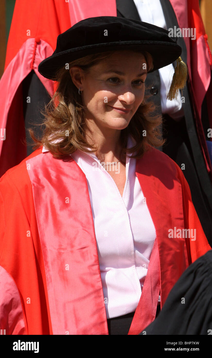 MELINDA GATES OF MICROSOFT AT CAMBRIDGE UNIVERSITY Stock Photo Alamy