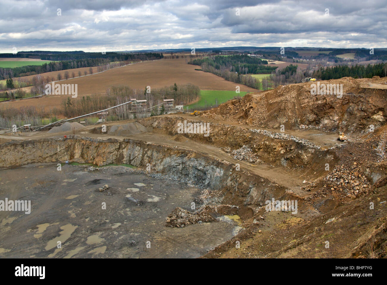 Gold diggings quarry hi-res stock photography and images - Alamy