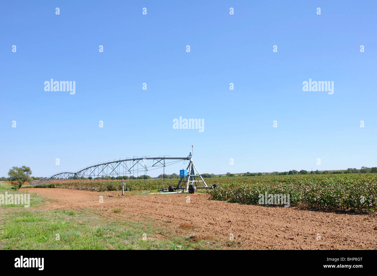 Ranch on Texas high plains Stock Photo Alamy
