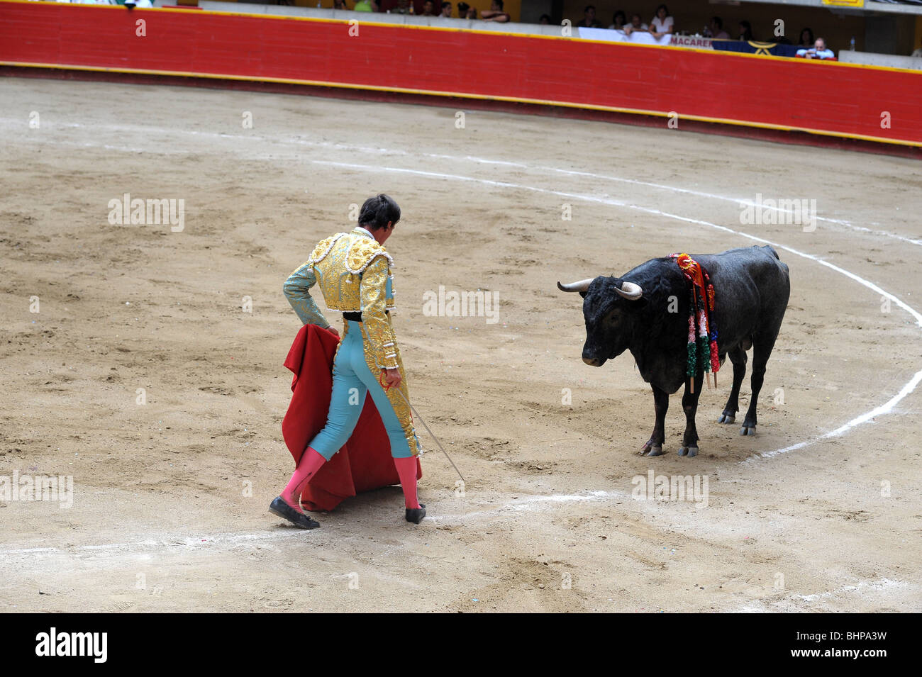 Bullfighter in the ring. brave matador – Stock Editorial Photo