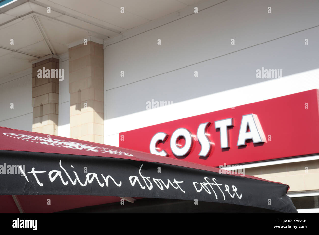 Costa Coffee shop signage Stock Photo Alamy