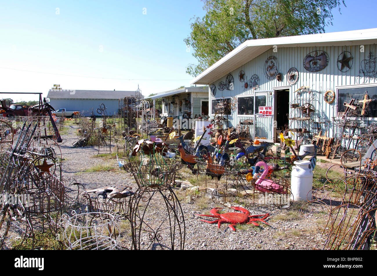 Antiques store, Texas, USA Stock Photo Alamy