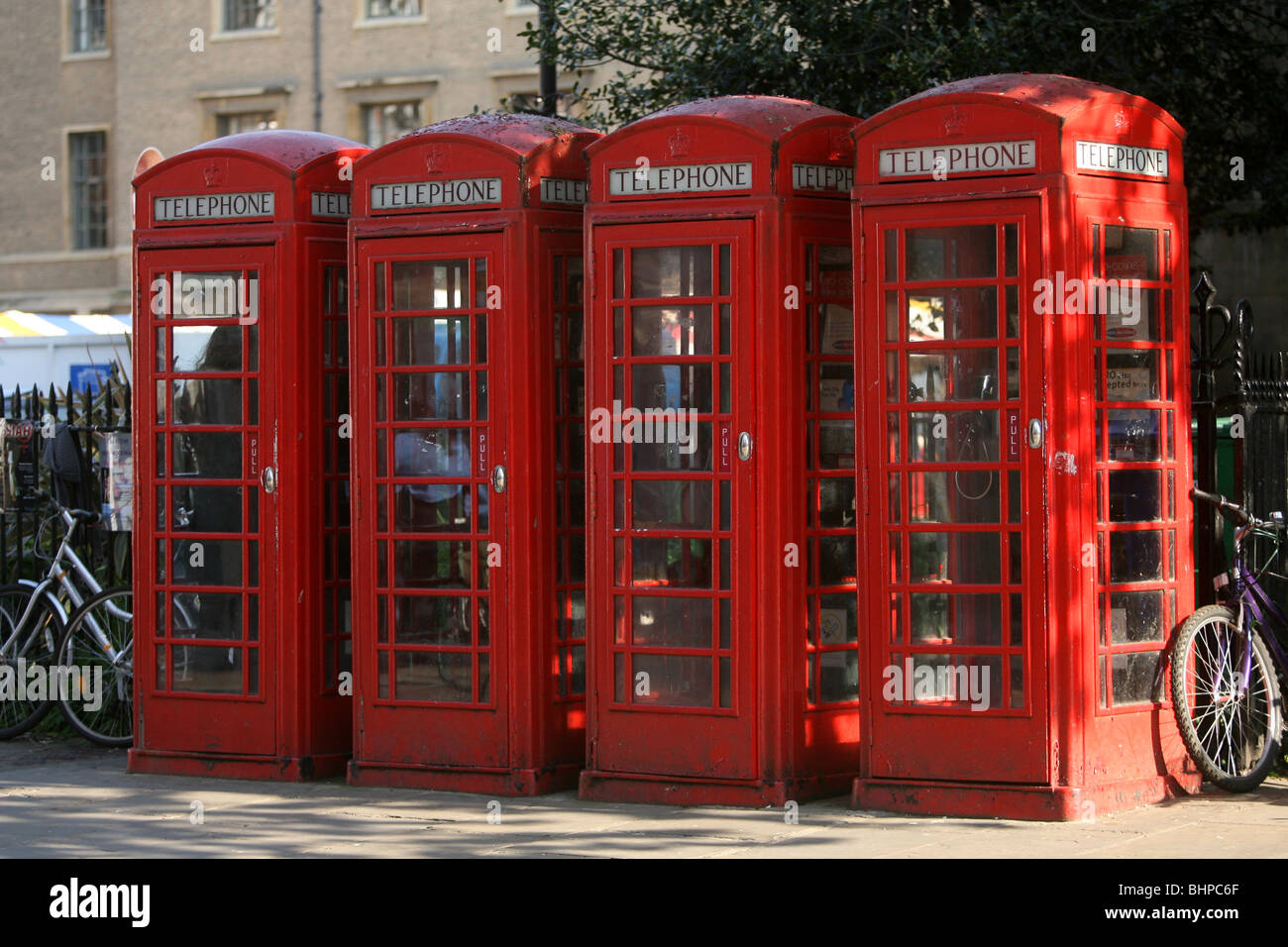 RED TELEPHONE BOX Stock Photo - Alamy