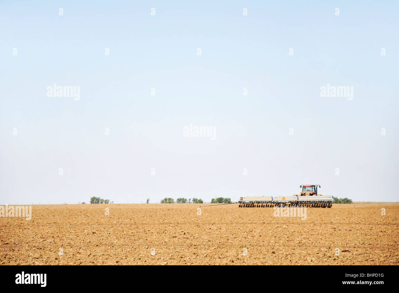 Ranch on Texas high plains Stock Photo Alamy