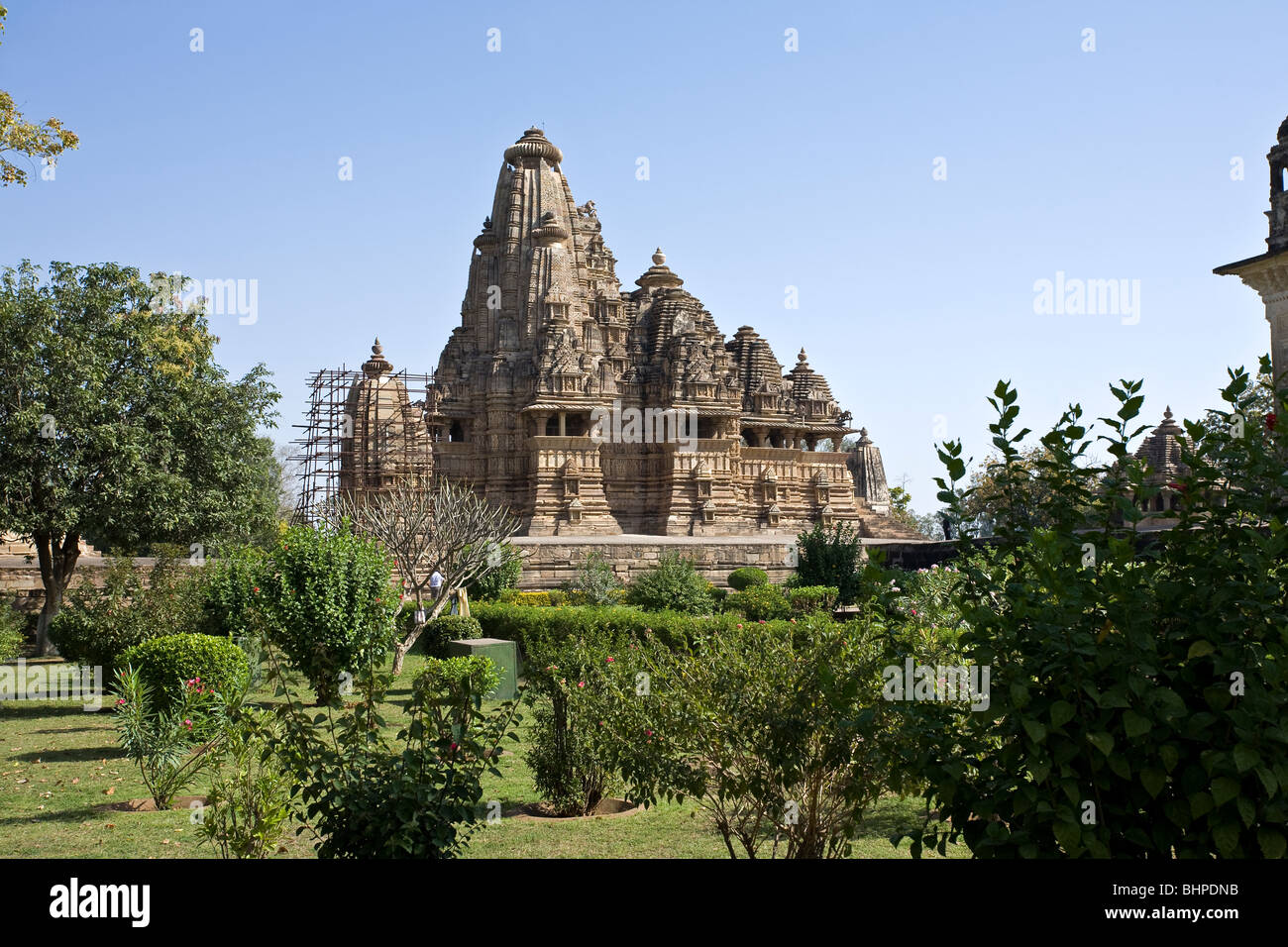 Vishvanath Temple (Western group). Khajuraho. India Stock Photo
