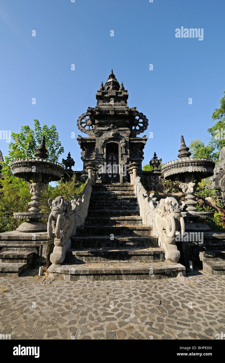 balinese hindu temple, Melanting Temple, Pemuteran, Bali, Indonesia Stock Photo