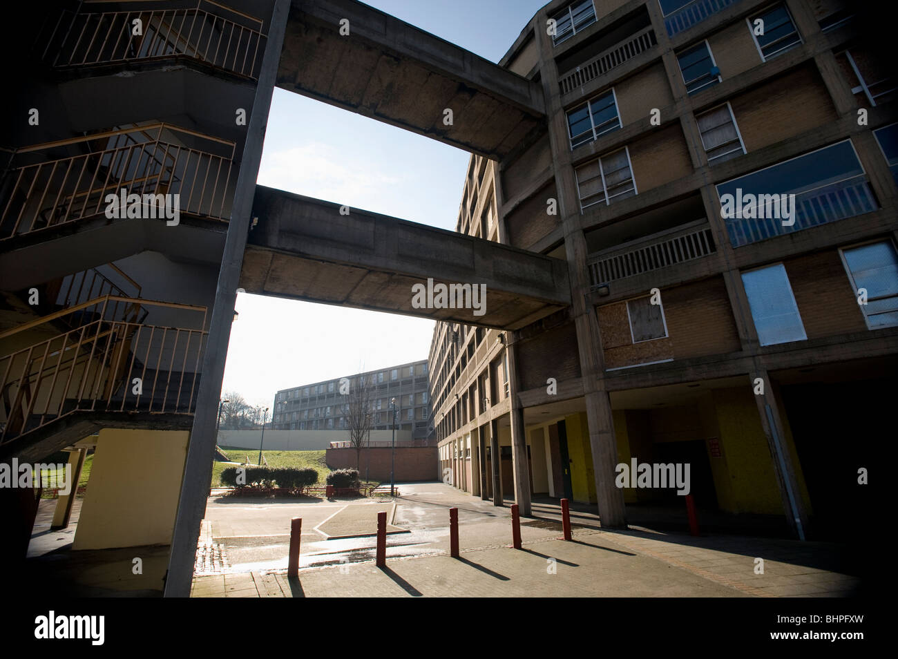Park Hill Flats Sheffield Stock Photo Alamy