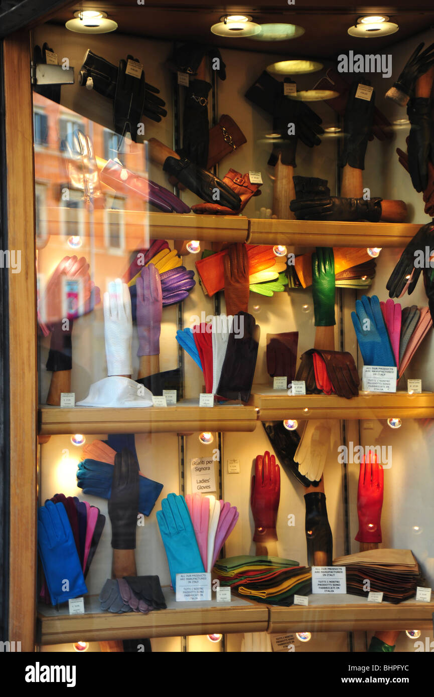 Gloves shop window hires stock photography and images Alamy