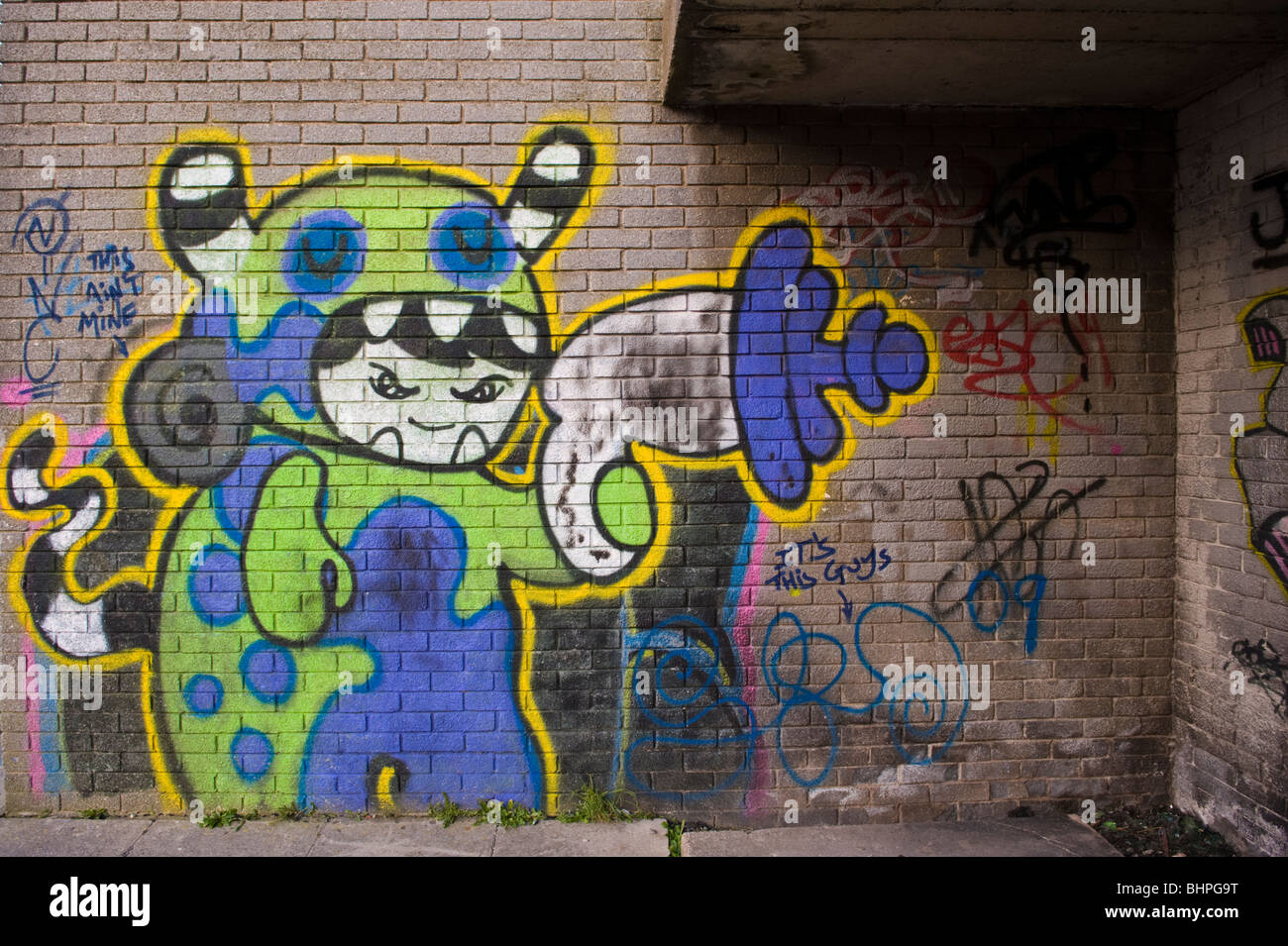 Derelict "Billy Banks" Estate of council flats now known as the Penarth