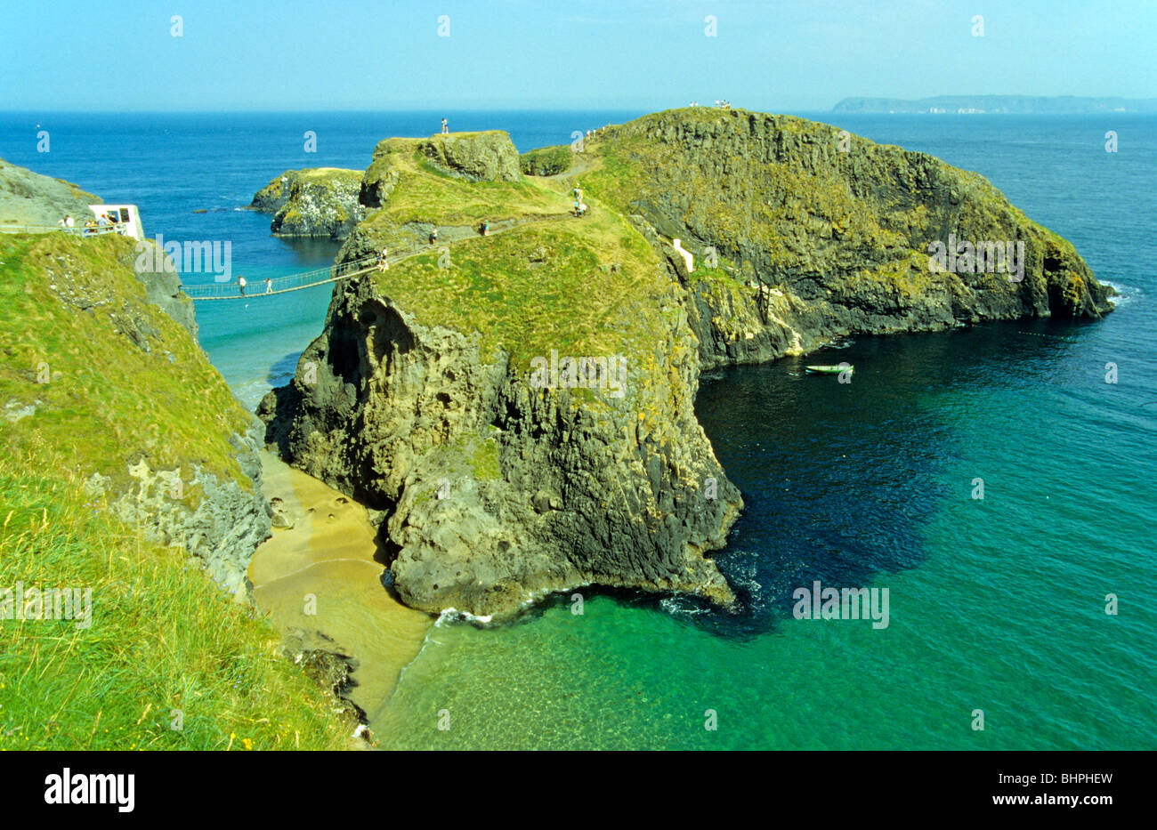 Carrick-a-Rede Rope Island, Co. Antrim, Northern Ireland Stock - Alamy