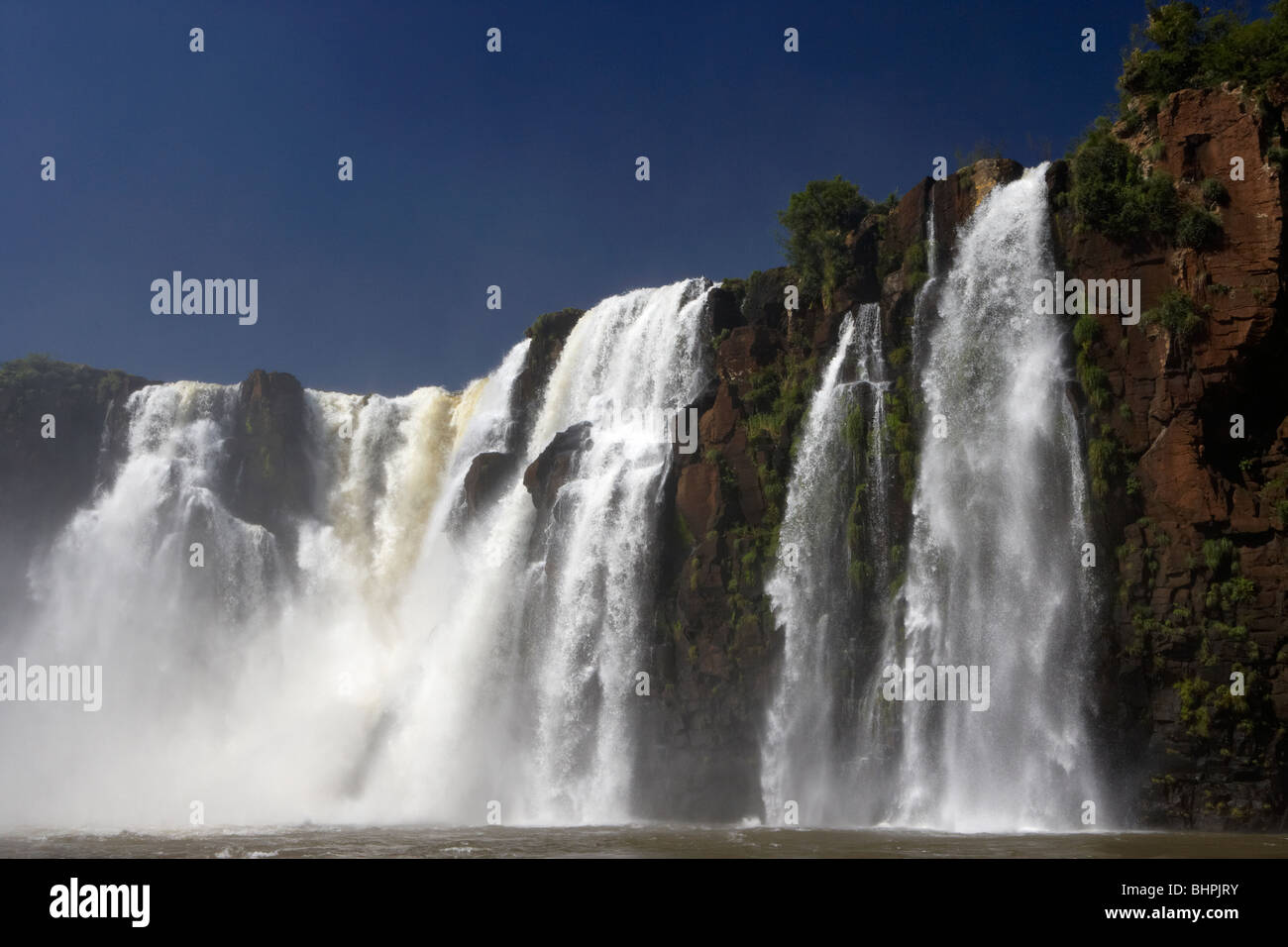 tres mosqueteros fall in iguazu falls iguazu national park, republic of argentina, south america Stock Photo